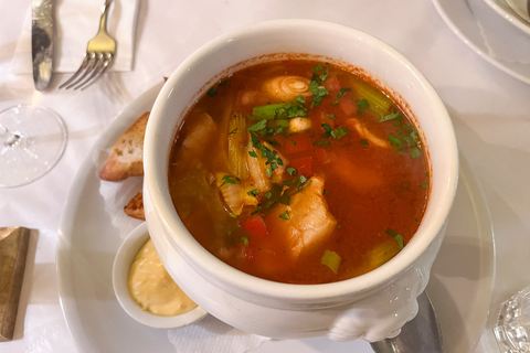 Bouillabaisse im Restaurant Orphée in Regensburg