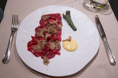 Carpaccio mit Trüffel