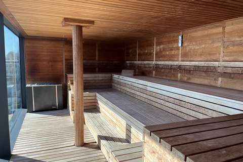 Große Sauna mit Kvarner-Bucht-Blick Grand Hotel Adriatic Opatija