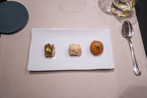 Gruß aus der Küche Trüffelmenü