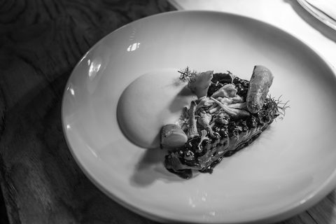 Oktopus am Pass Küche Zijavica Restaurant Moscenicka Draga