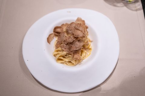 Trüffel Pasta mit weißem Trüffel